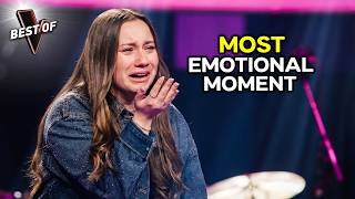 15-Year-Old Breaks Down in Tears After All 4 Chairs Turn! | The Voice