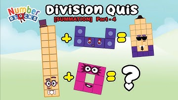Numberblocks Learn Division [SUMMATION] PART-4 | NUMBERBLOCKS FANMADE | Math Division | ColorArt_id