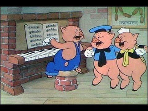 Les Trois Petits Cochons (1933) - Walt Disney 