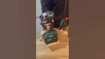 Flex 24v Impact Driver with 10Ah Stacked Lithium Battery! #flextools #flex24v