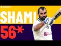 Sensational shami hits unbeaten halfcentury at lords  england v india 2021