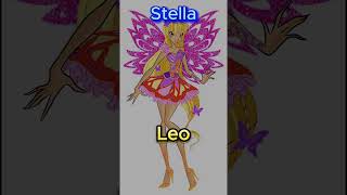 Winx characters as zodiac signs🧚