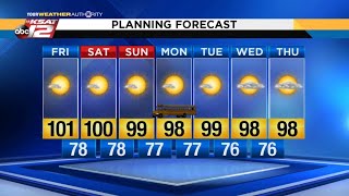Adam's 5pm Weather Update: Thursday August 23, 2018