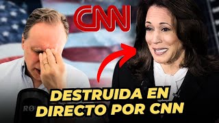 LA CNN DESTROZA A KAMALA HARRIS Y LA DEJA EN RIDÍCULO