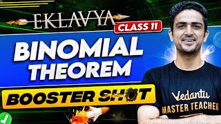 JEE 2026 | JEE 2027 | Binomial Theorem Class 11 ONE SHOT | Arvind Kalia Sir | Vinay Sir
