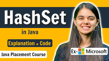 HashSet in Java | Hashing | Java Placement Course | Data Structures & Algorithms