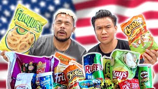 ZackTTG Guess & Rates American Snacks!