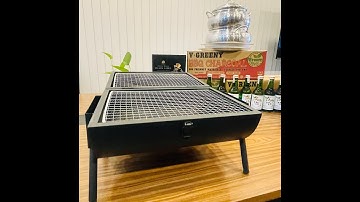 REVIEW Bếp nướng than du lịch AN TOÀN - TIỆN LỢI - CHẤT LƯỢNG