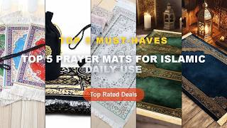 Don't Buy Top 5 Prayer Mats For Islamic Daily Use Before Watching This! - Polyester Muslim Prayer Ru screenshot 1