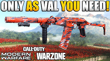 New Rifle Melts & How to Make the Best Possible AS VAL Class Setup for WARZONE | Modern Warfare BR