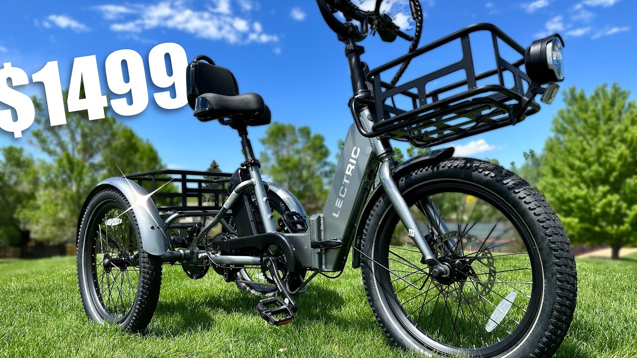 The Cheapest E-Trike is Much Better Than Expected! Lectric XP Trike Review  - YouTube