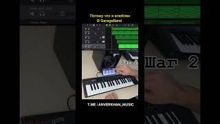 Потому что я влюблен как писать в GARAGEBAND