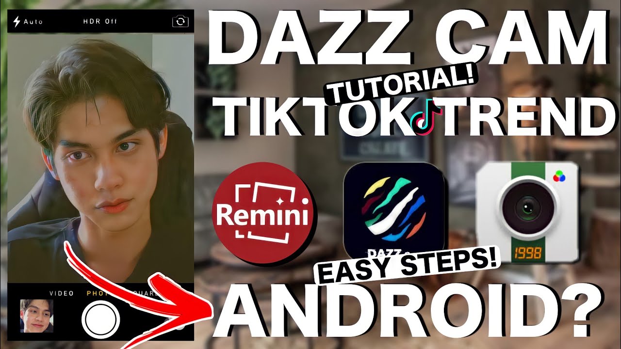 Dazz Cam edit on android Tutorial DIY Dazz Cam android