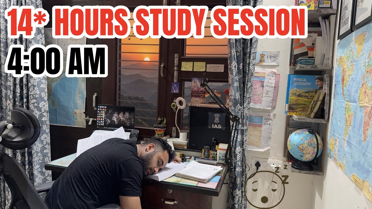 I Woke Up At 4:00 AM 😱 To Study For UPSC 2026| A Day in the Life of UPSC Aspirant 