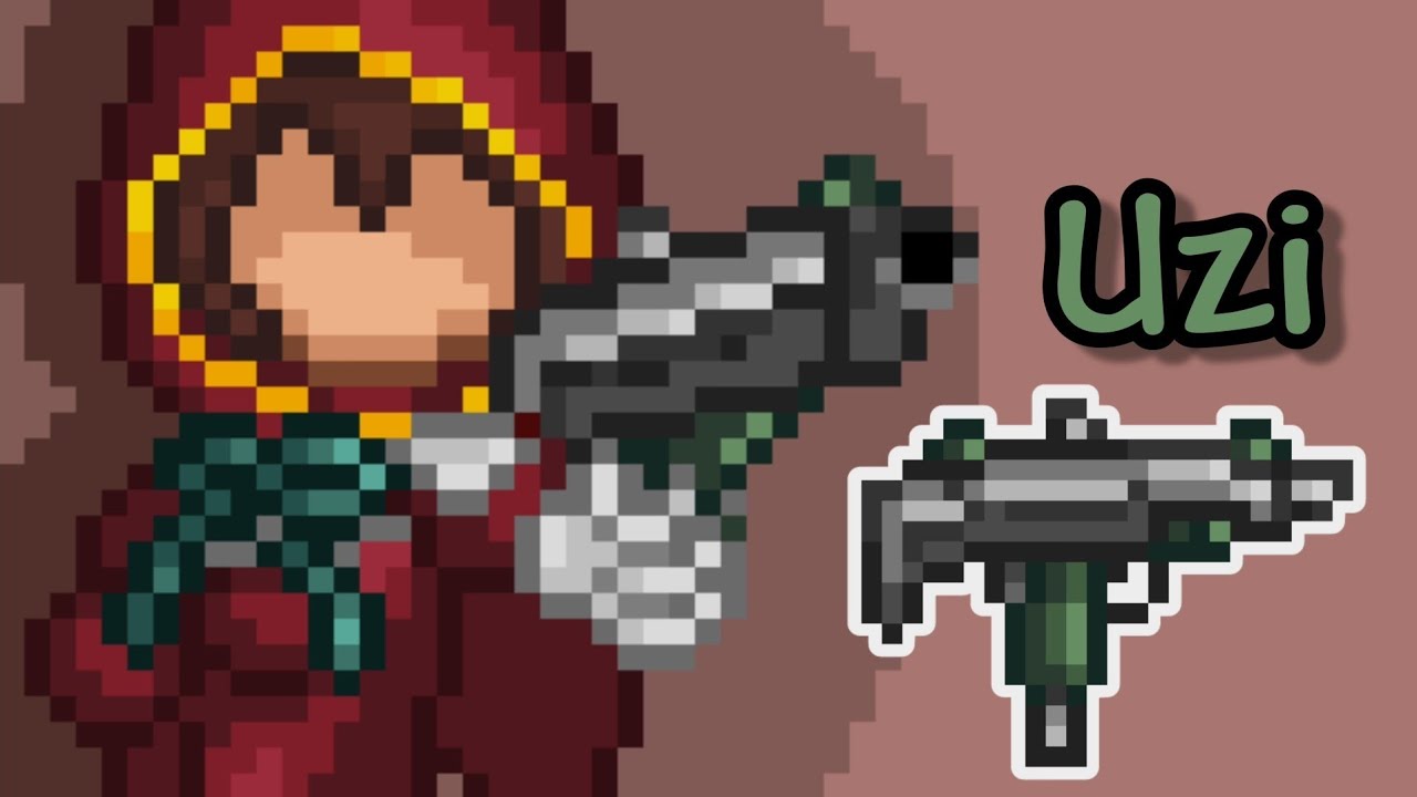 Uzi Terraria YouTube