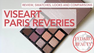 VISEART • Paris Reveries • review, swatches, looks