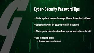 Cyber-Security, Online Safety Tips