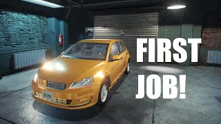 FIRST JOB! | Car Mechanic Simulator 2018 Gameplay - PurpleLime Autos #1 screenshot 4