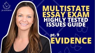 MEE HIGHLY TESTED ISSUES GUIDE Part 9  EVIDENCE
