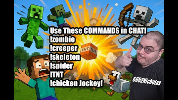 Chat Can Spawn Mobs?! 😱 | Minecraft Interactive Stream