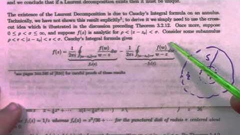 Complex Analysis: Lecture 29.5: singularity theorems