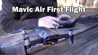 Mavic Air by DJI - Unboxing and First Flight