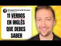 Los ÚNICOS 11 verbos en inglés que necesitas para hablar del pasado fácil