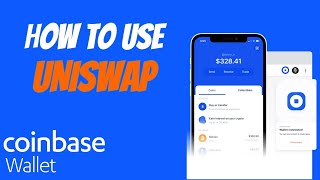 How to Use UniSwap on Coinbase Wallet! | Quick & Easy Tutorial! (2021) by Crypto Made Simple 57,411 views 2 years ago 3 minutes, 29 seconds