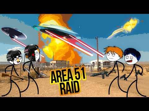 When a gamer breaks into Area 51