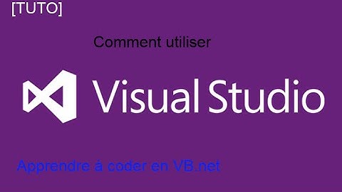 [TUTO VB.net] épisode 1 : Installation, Bouton, Label