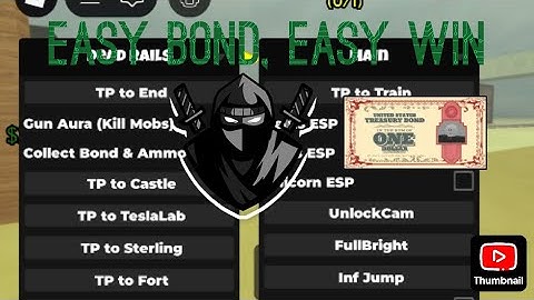 DEAD RAILS OP SCRIPT! AUTO COLLECT BONDS, TELEPORT (CASTLE,TESLA,END,ETC)