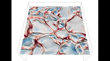 Optical surface - red-giant surface convection simulation