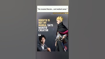 “Kishimoto Left Boruto 😭#kishimoto #narutoedits #borutotwo #animecontroversy  #anime #naruto #emotio