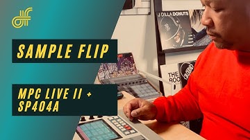 Horror sample flip on the AKAI MPC Live II Retro Edition + SP404A