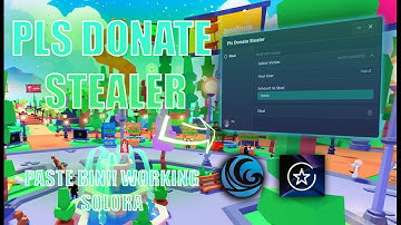 INFINITE ROBUX! Pls Donate Steal Script GUI **Hack Method**