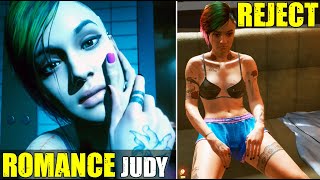 Reject or Romance JUDY ALVAREZ (4 Rejections - All Choices - Full Romance - Cyberpunk 2077 )