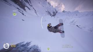 STEEP, snowboarding down from Mont Blanc's peak