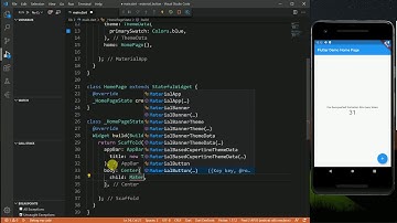 Material Button In Flutter