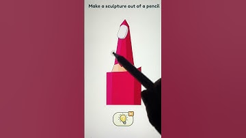 DOP 2: Make a sculpture out of a pencil #shortvideo #gaming #shorts #viral #viralshort