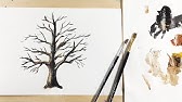 アクリル絵の具で 木 の簡単な描き方 初心者のための簡単なアクリル画 Step By Step Youtube アクリル絵の具で 木 の簡単な描き方 初心者のための簡単なアクリル画 Step By Step Youtube
