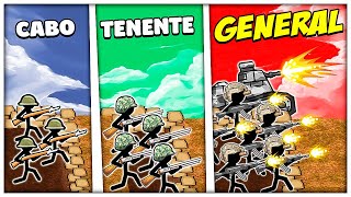 EXÉRCITO ALEMÃO NAS TRINCHEIRAS DA PRIMEIRA GUERRA | Stickman Trenches screenshot 3