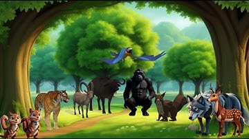 the Forest of Unity #fairy tales stories #moral stories #shortstories