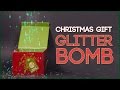 How to Make a Christmas Glitter Bomb