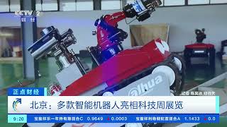 [正点财经]北京：多款智能机器人亮相科技周展览| 财经风云