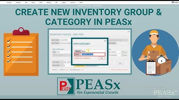 Create New Item Grouping & Category In PEASx | Best Billing Software For Retail Store