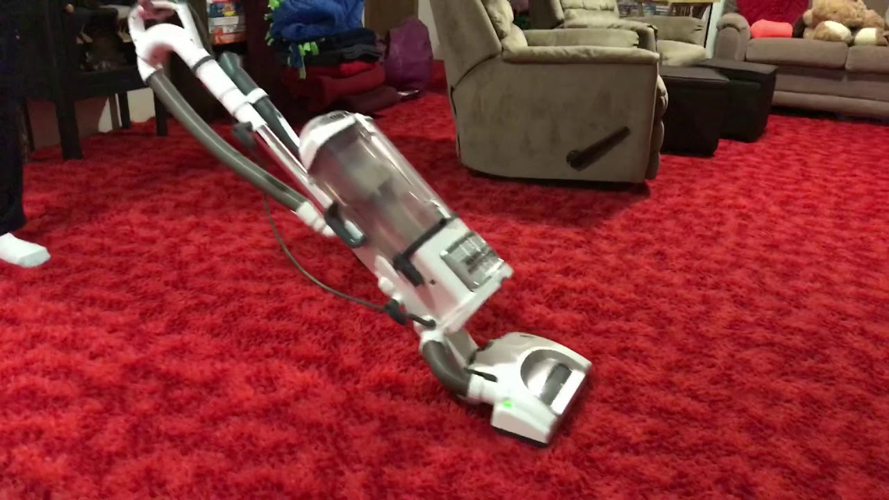 Vacuuming With Shark Navigator - YouTube