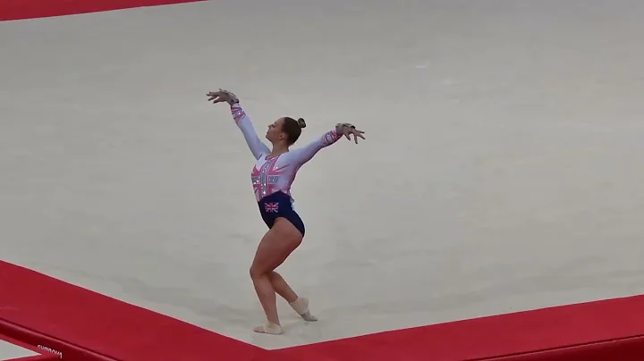 Poppy Stickler  - Floor Final - Paris World Cup 2022