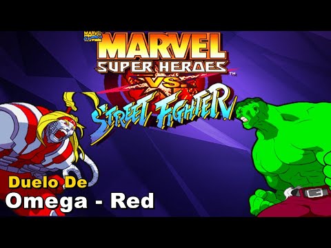 Batalha De Omega - Marvel Super Heroes vs Street Fighter.