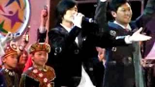 20091031蕭敬騰 全球和平大會4-主題歌 再唱一次