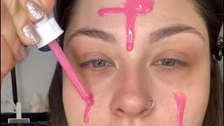 Get ready with me !!! Pink serum? New makeup products 2024 part 1